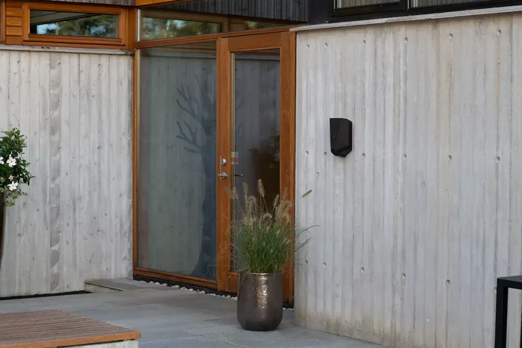 Eassee EV charger outside a house in Ascot
