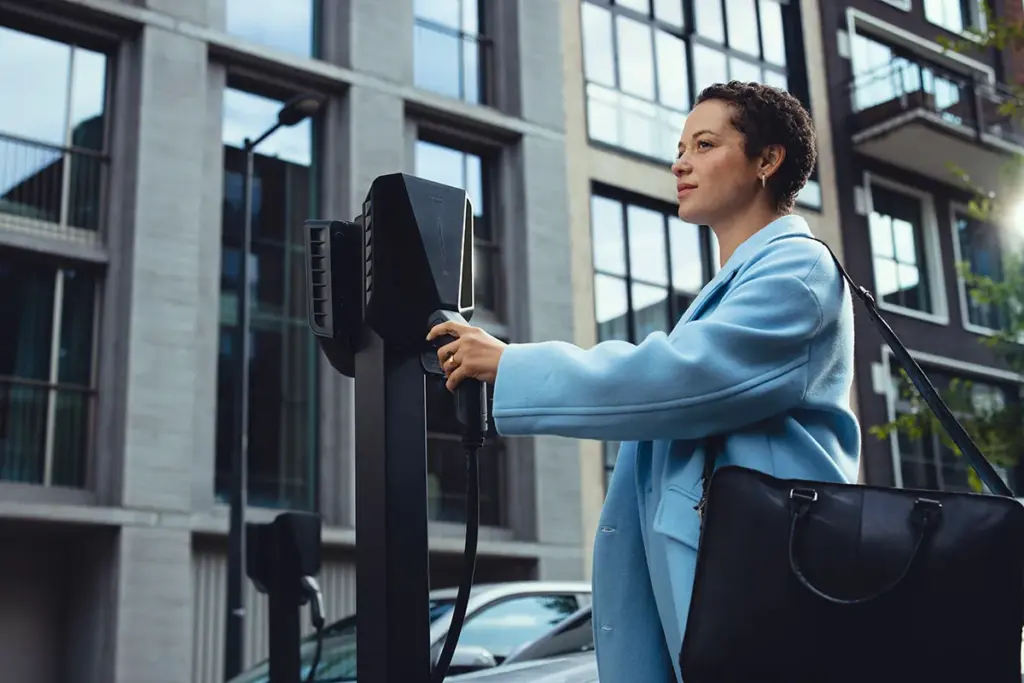 Commercial Eassee EV charger