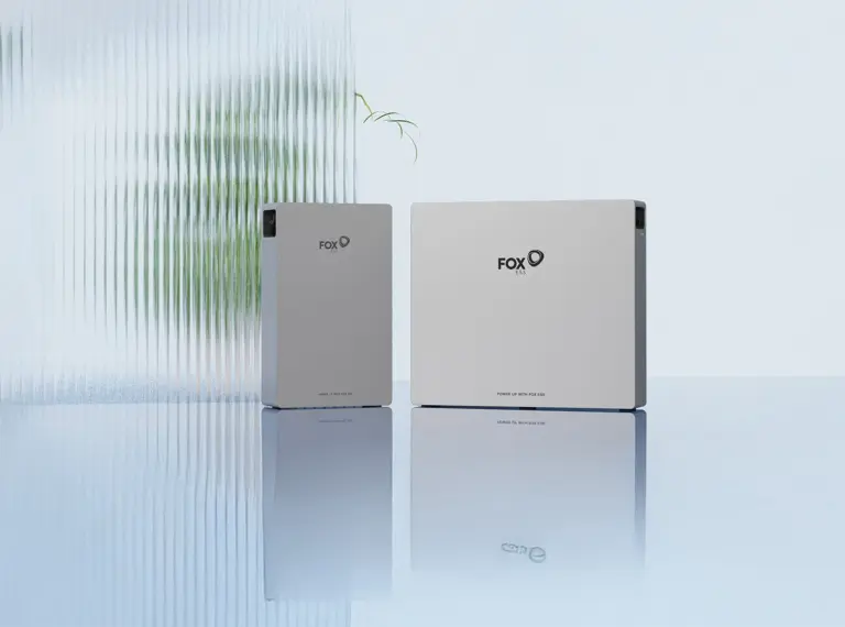 Image of Fox solar batteries