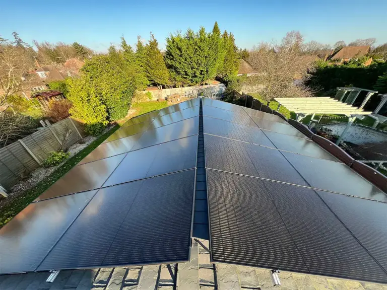 Great looking solar panel installation by Orchid Energy