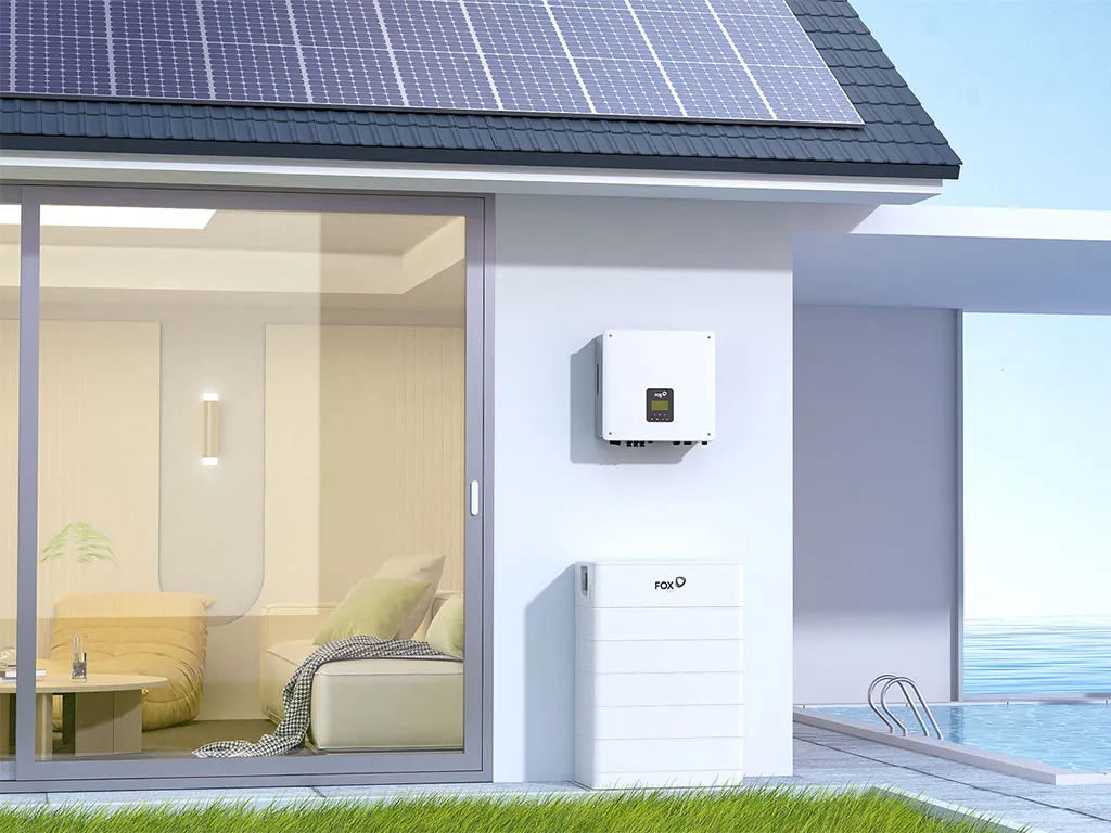 Fox energy solar panel and installation render in Surrey
