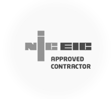 NIC-EIC Approved Contractor Logo